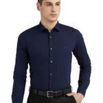 Allen Solly Men's Plain Slim Fit Shirt