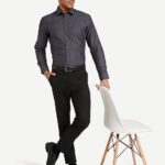 Amazon Brand - Symbol Men's Cotton Slim Fit Shirt_