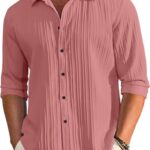 FINIVO FASHION Textured Shirts for Men