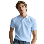 NOBERO Men's Cotton Solid Regular Fit Polo Shirt