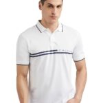Peter England Men's Everyday Solid Regular Fit Polo
