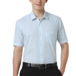 Peter England Men's Formal Half Sleeve Shirt