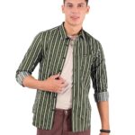 The Indian Garage Co Men's Cotton Slim Fit Shirt