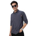 Urbano Fashion Men's Cotton Full Sleeve Regular Fit Casual Solid Shirt
