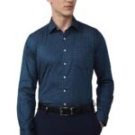 Van Heusen Formal Printed Shirt for Men Premium Cotton