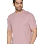 Van Heusen Men's Premium Cotton Oversized Drop Shoulder Brand Logo T-Shirt
