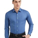 Van Heusen Men's Solid Slim Fit Formal Shirt